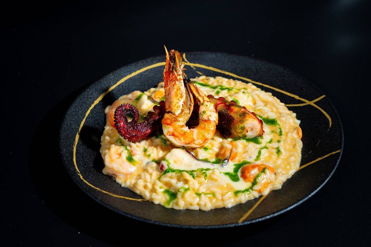 Risotto cu Fructe de Mare